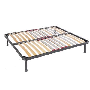 Silver 50 - Matrimoniale - Linea reti METALLO - LEGNO 50x30